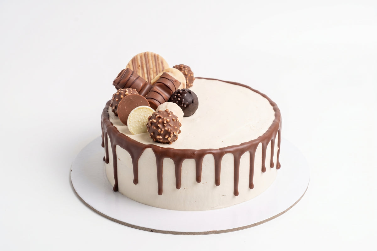White chocolate cake