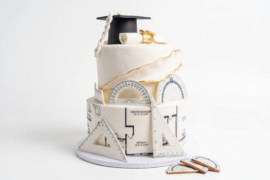 Engineering graduate cake
